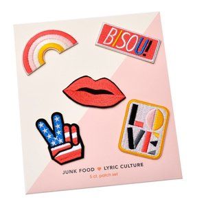 Valentine's Day Patches 5ct - Junk Food